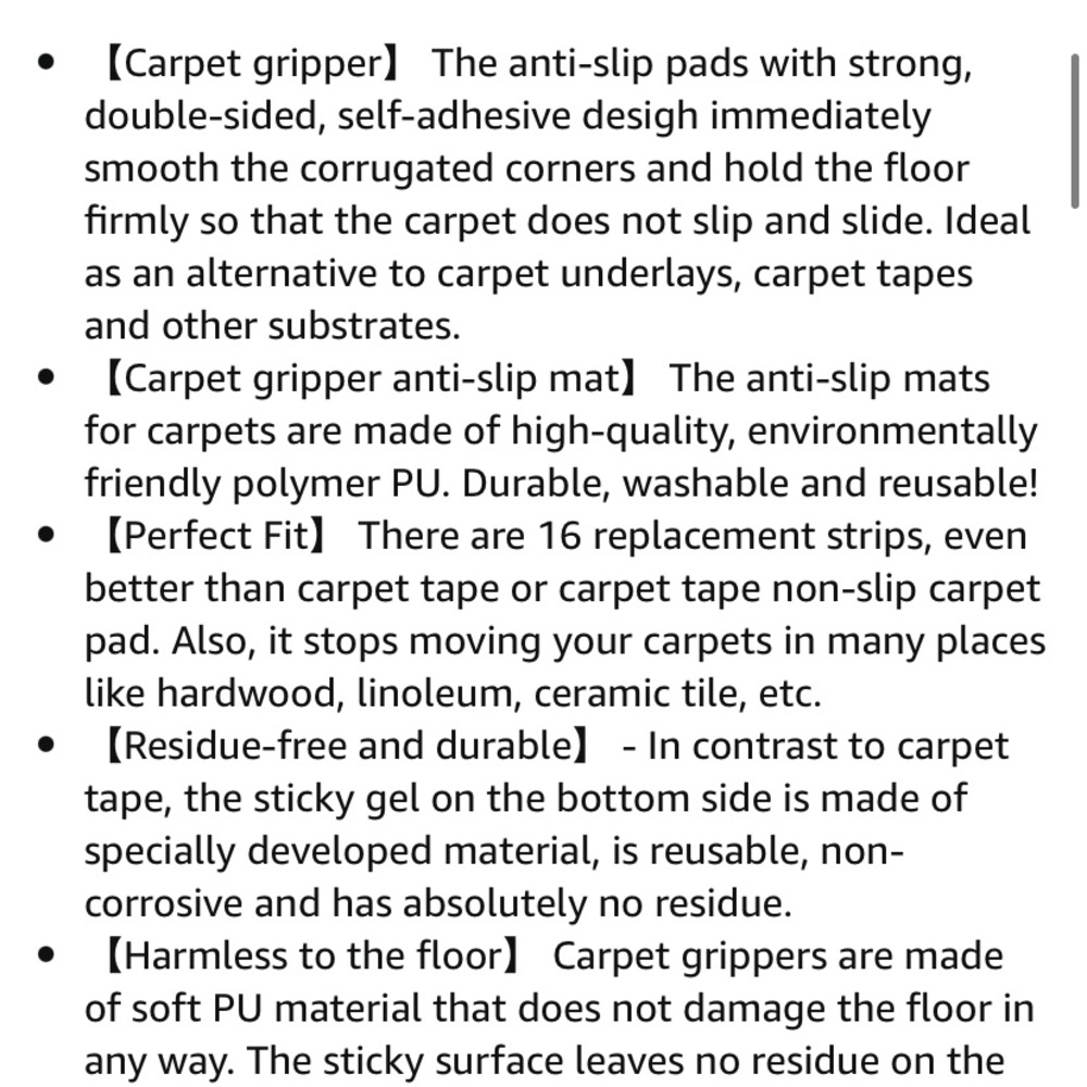 💕NWT Rug Grips - Picture 9 of 9
